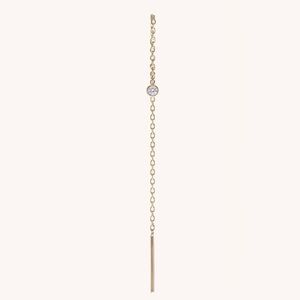 Catbird Diamond Greco Lariat Earring (single)